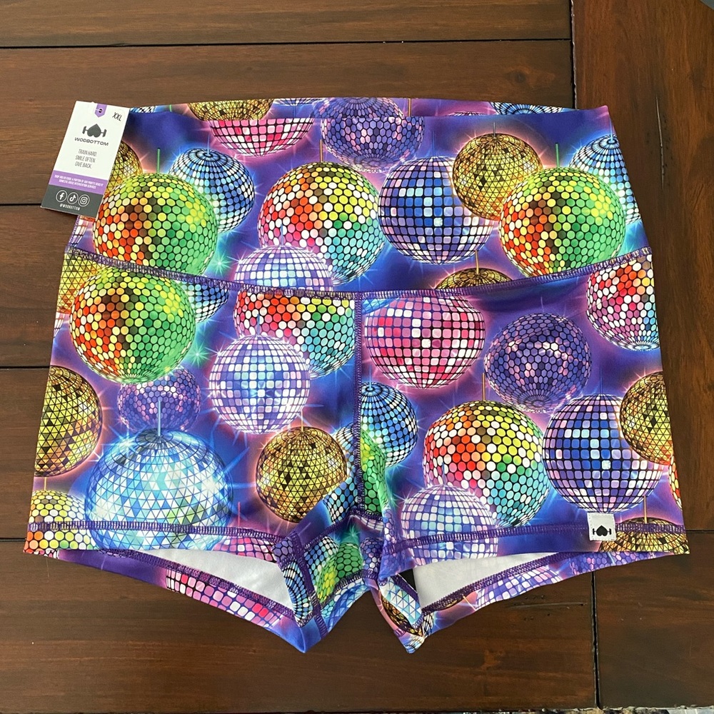 WodBottom Beats of Sweat XL shorts NWT
